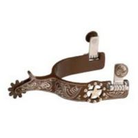 Antique Engraved Texas Star Spurs