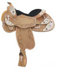 Circle Y Golden Star Show Saddle Wide 16 Lite
