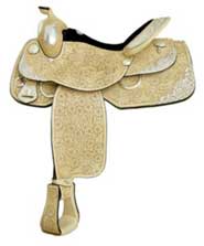 Tex Tan Silver Elite Western Show Saddle 16In Ultr