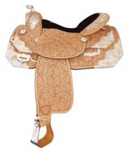 Tex Tan Southern Cross Western Show Saddle 16In Ul