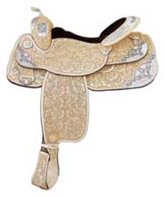 Tex Tan Temptation Western Show Saddle 16In Ultra