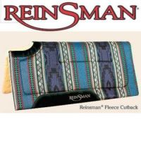 Reinsman Square Cutback Fleece Blue/Purple