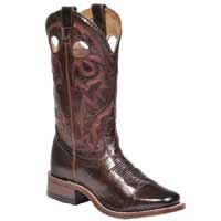 Boulet Women's Vintage Square Toe Western Boots