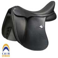 Bates Innova Ext Blck Dressage Saddle 0  Reg Flap