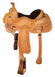 Circle Y XP Hays Roping Saddle Wide 16 Lite Oil