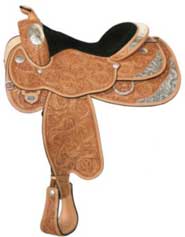 Circle Y Flex2 Del Ray Show Saddle  16 Reg