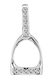 Kelly Herd English Stirrup Necklace