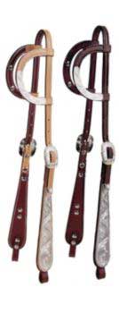 Tory Silver Buckaroo Double Ear Headstall Horse Lo