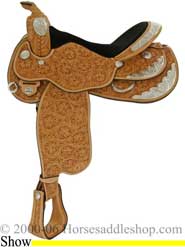 15inch 16inch  Circle Y Show Saddle