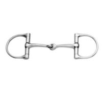 Korsteel Regular Dee Snaffle Bit 5 Inch