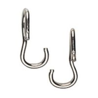 Stainless Steel Curb Hooks Pair