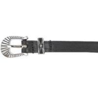 Tory Leather Spur Straps With Silver Buckle